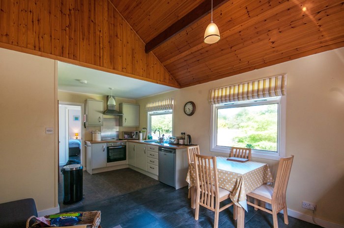 Main Living Room in Self Catering Chalet
