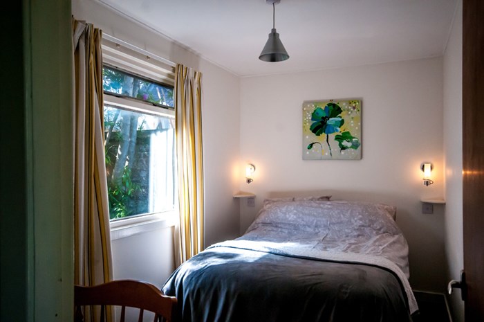 Bedroom in self-catering chalet