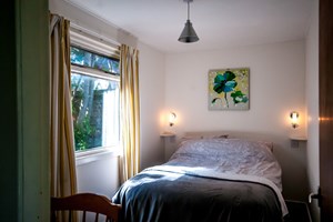 Bedroom in self-catering chalet